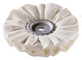 Polishing assortment 2 parts Folded Buffs EKK, NOTIFLEX D150x10 plies bore 20 + adapter for bore 14 NOTIFLEX type 925,