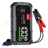 Kaasaskantav 3-in-1 käivitusabi/LED/akupank 12V 12Ah 1000A PRO Amio