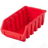 Plastkarp Ergobox 4 punane 204x340x155mm