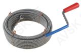Drain cleaning cable, 10 m