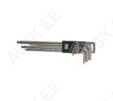 L-Type Wrench Set | Inch Sizes | internal Hexagon / internal Hexagon with Ball Head 1/16" - 3/8" | 9 pcs.