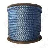Polypropylene split-film rope 14mm 90m/reel - blue
