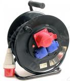 POOLIL PIKENDUSJUHE 230V & 400V/20M 5X2.5MM2 KUMMIKATTEGA 16A. IP44