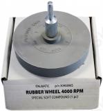 KUMMIKÄI VELJELT LIIMIJÄÄKIDE EEMALDAMISEKS. SOFT GRIP (4000RPM)