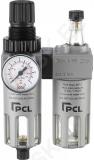 FILTER-REGULAATOR-ÕLITAJA 1/4". 1800L/MIN. 10 µM. 0-10BAR PCL