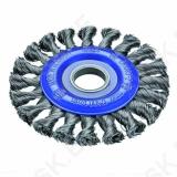 Wheel Brush D100x12 bore 22,2 knotted steel wire 0,50 T20