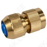 Brass quick connector, 1/2"