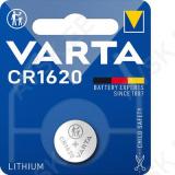 Varta CR1620 LIITIUM TABLETT-PATAREI 70 MAH