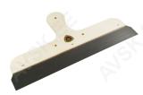 Putty knife 400 mm, with wooden handle