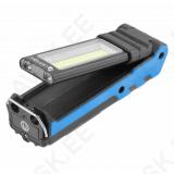 HOEGERT Фонарь светодиодный, раскладной, 400 люмен, магнит, USB