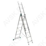 Semi-profi ladder 3x7 EUROSTYL