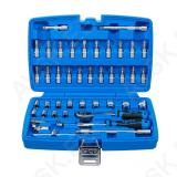 Padrunvõtmete komplekt 1/4" 46 osa