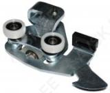 ALUMINE UKSETUGI RULLIDEGA