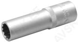 Socket, 12-point, deep | 12.5 mm (1/2") Drive | 14 mm
