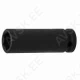 Impact Socket Hexagon, deep | 12.5 mm (1/2") Drive | 17 mm