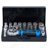 Socket Set | 6.3 mm (1/4") Drive | 28 pcs.