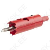 Bi-Metal Hole Saw Ø 25 mm with hexagon adapter and centring drill, cutting depth 40 mm