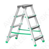 Kahepoolne treppredel 2x4 astet 150kg