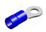 JUHTMEOTSIK AVAGA/SILMUSKLEMM SININE Ø4.3MM BLISTER 10TK M+