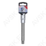 Bit Socket | length 140 mm | 12.5 mm (1/2") Drive | Spline (for RIBE) | M14