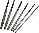 6-PIECE. WOOD WORKING DRILL SET. 6-8-10-12-13-14MM