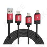 MITMEOTSTARBELINE LAADISMISJUHE 6 (APPLE+MICRO USB+)