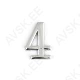 Numurs No.4 sudrabots blister