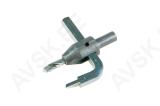 Adjustable Tile Hole Cutter, Ø 30–80 mm