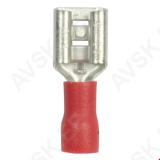 JUHTMEOTSIK LAPIK "EMA" 6.35X0.8MM PUNANE 50TK M+