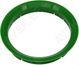 Sobitusrõngas 72.5-67.1 (r21/borbet) roheline. 1tk