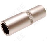 Socket, 12-point, deep | 12.5 mm (1/2") Drive | 18 mm