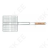 Grid (23 cm x 21 cm), wooden handle