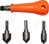 3-OS. KÄSIFREESIDE KOMPL. LÄBIM. 12. 16. 19MM TRIUMF