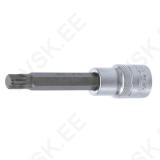 Bit Socket | length 100 mm | 12.5 mm (1/2") Drive | Spline (for XZN) | M10