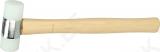 Plastikhaamer nailon diam. 28mm. puitvars. 200g ks tools