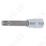 Bit Socket | length 100 mm | 12.5 mm (1/2") Drive | Spline (for RIBE) | M12