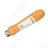File handle 100 mm, wooden