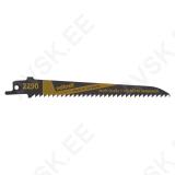 Sabre Saw Blades 150/130mm, wood and plastic, fine curved cut ,CrV, 2pcs