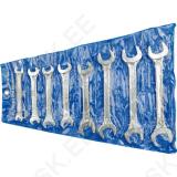 Double Open End Spanner Set 8Pcs