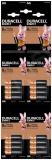 Baterie lr6 aa 16pak (4x4) duracell basic mn1500
