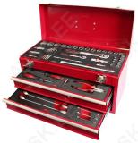 90-OS. 1/2"+1/4" TÖÖRIISTAKOMPLEKT 4-32MM. SAHTEL-TERASKASTIS TRIUMF