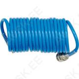 Pu Spiral Tube W.Rapid Coupling 5M 5X8