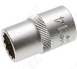 Socket, 12-point | 12.5 mm (1/2") Drive | 14 mm
