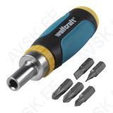 Miniature Hand Screwdriver With Ratchet Function