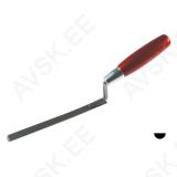 Concave Joint Trowel 10×160 mm, Wooden Handle