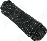 NÖÖR/KÖIS KAPRON 1/2" / 12.5MM. 30M. MUST (ROHELISED TÄPID) JBM