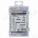 Nut and Screw Assortment | Metric | M4 / M5 | 125 pcs.