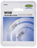 12V 5W T10 BLISTER