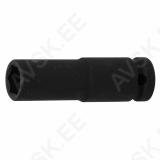 Impact Socket Hexagon, deep | 12.5 mm (1/2") Drive | 14 mm