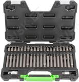 42-OS. 10MM(3/8") TORX(AVAGA). KUUSKANT (AVAGA). 12-TÄHIK (AVAGA) OTSIKUTE KOMPLEKT JBM*